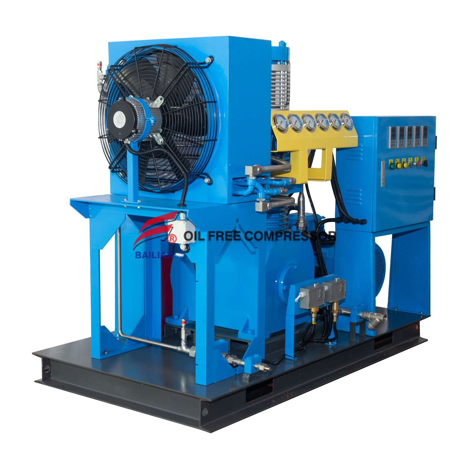 GOW-50/4-120 تمامًا ضاغط الأكسجين الرأسي الخالي من الزيت