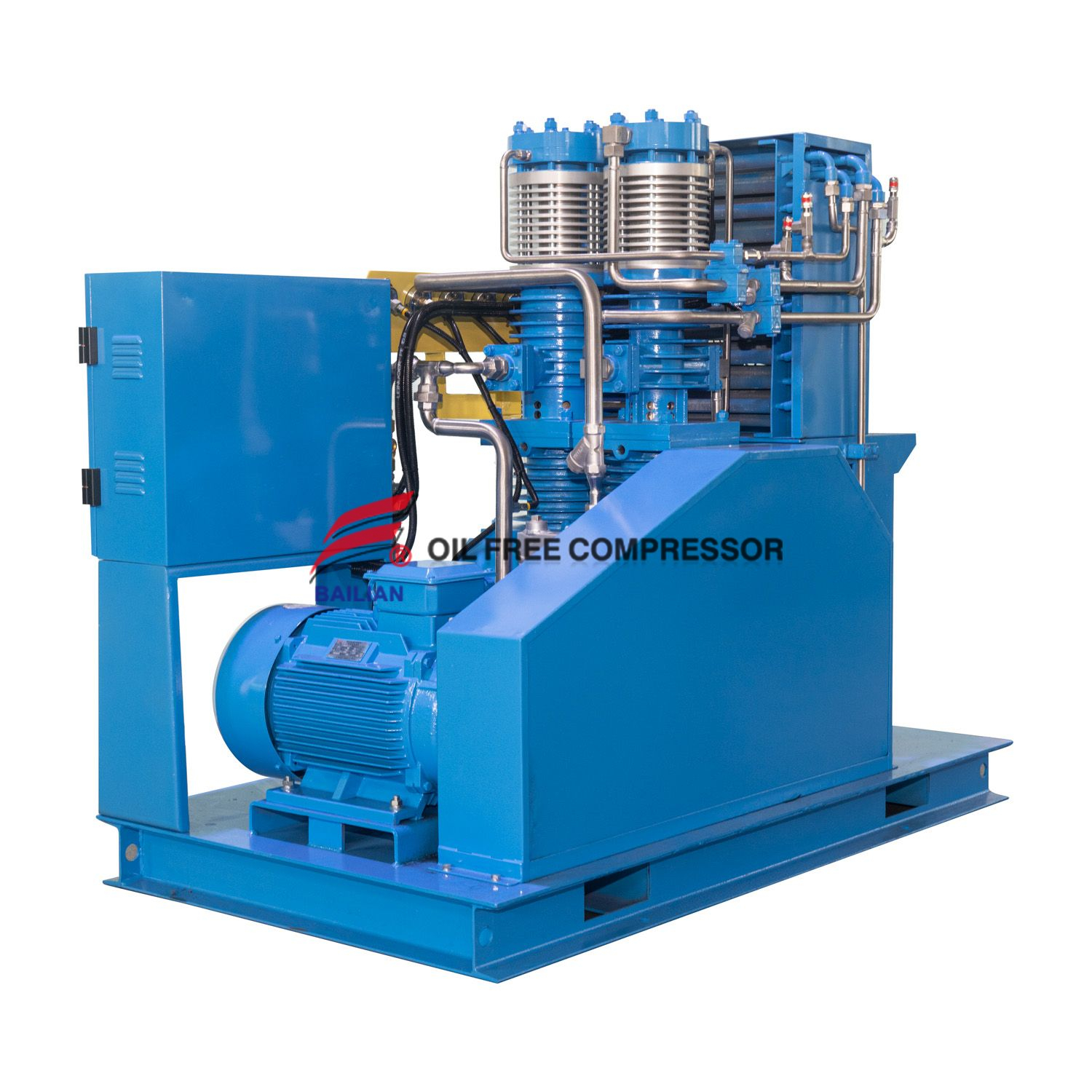 GOW-50/4-120 تمامًا ضاغط الأكسجين الرأسي الخالي من الزيت